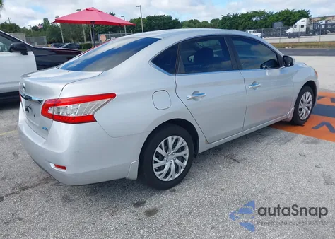 2013 Nissan Sentra S из США, поврежденный, VIN 3N1AB7AP9DL767201